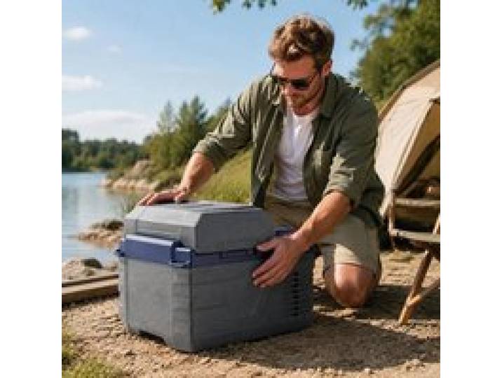 Réfrigérateur Portable à Compression Mini Frigo Voiture Glacière Électrique 12L -20 à 20 °C 12/24V 240V NL12