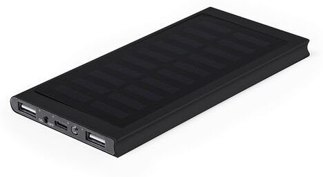 Power Bank Personnalisée 5000 mAh pas cher - Bernant aluminium noir