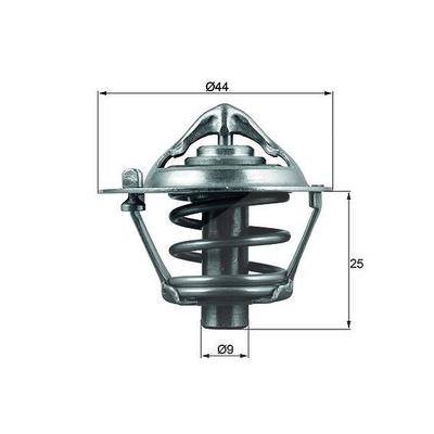 Mahle Thermostat, Kühlmittel [Hersteller-Nr. TX11388D] für Mazda, Kia, Chevrolet, Geo, Nissan, Daewoo, Piaggio, Suzuki