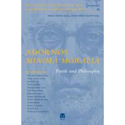 Adornos »Minima Moralia«, Taschenbuch von , Meiner, F, 978-3-7873-4940-1