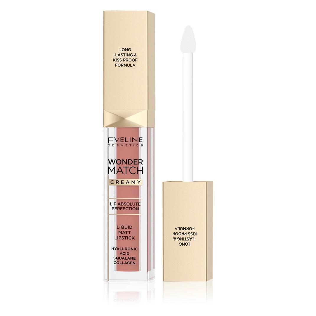 Eveline Wonder Match Matte Liquid Lipstick 04 6.8Ml (04 Caramel) (44834322)
