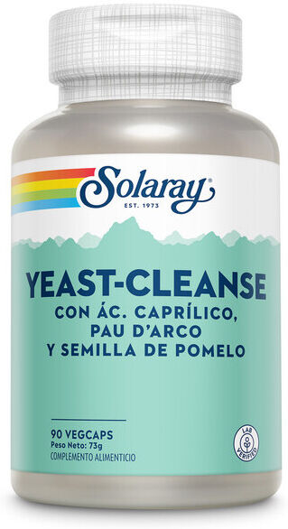 Solaray Yeast Cleanse 90 Capsules