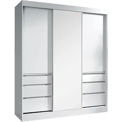 SCHWEBETÜRENSCHRANK Haiti 180 mit Spiegel