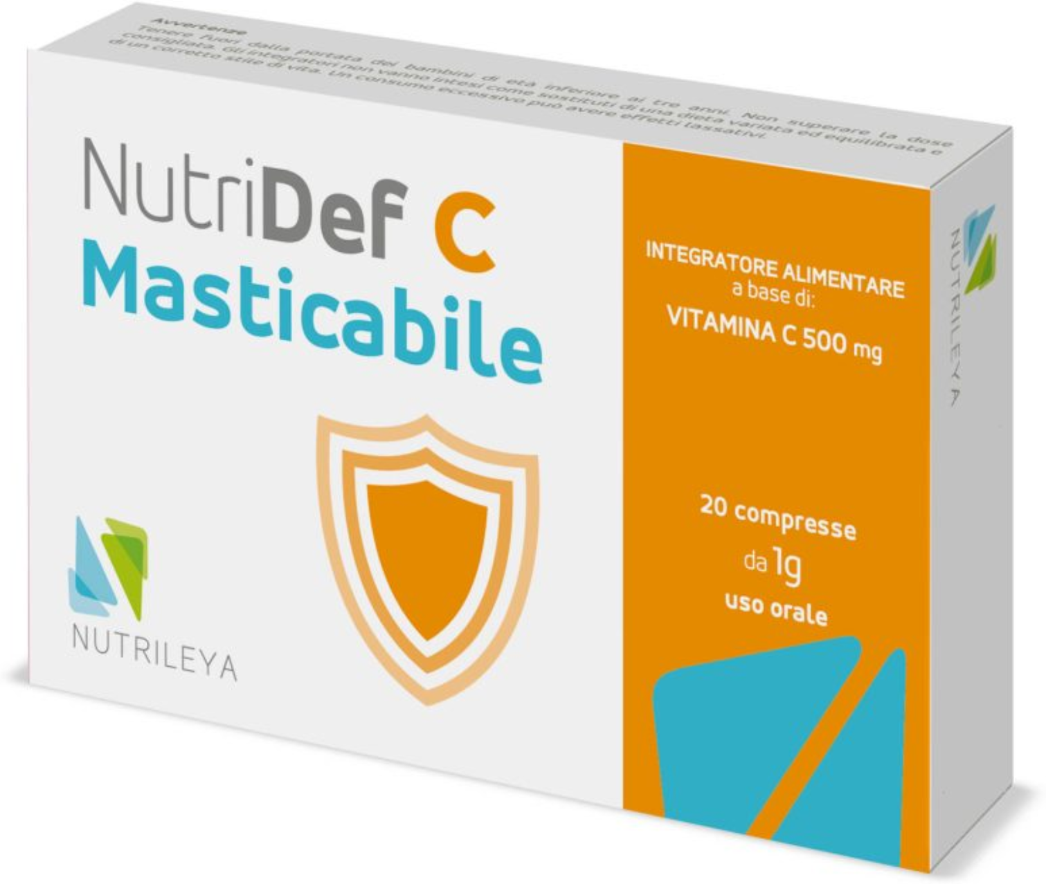 NUTRILEYA Nutridef C Masticabile 20 Compresse 