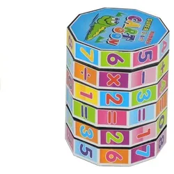 Educational Cube Mathematical Barrel Learning Numbers