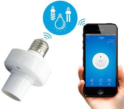 Inspired Deals Sonoff WiFi Smart Light Socket With Alexa Voice Control & E27 Remote Lamp Holder Sonoff WiFi Smart Light Socket With Alexa Voice Control & E27 Remote Lamp Holder