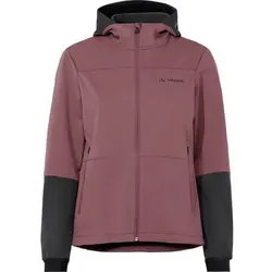VAUDE Damen Funktionsjacke Wo Qimsa Hooded Softshell Jacket II, Größe 36 in Lila Lila