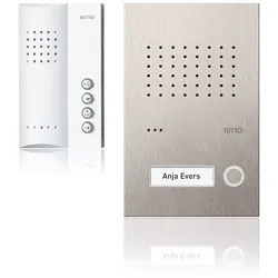Ritto RGE1818325 Acero pur Audio-Set Freisprechstelle 1WE
