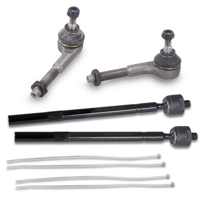 Atec 2x Spurstange + 2x Spurstangenkopf vorne [Hersteller-Nr. 40578830] für Peugeot