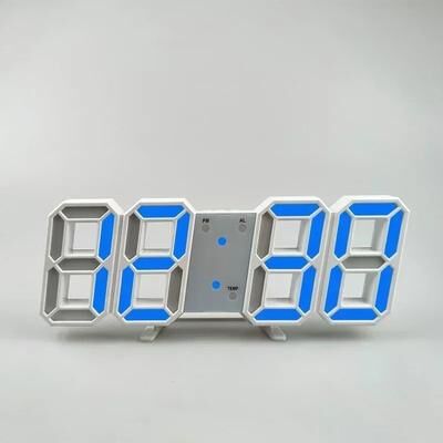 Inspire Essentials 3D LED Digital Wall Clock With Temperature Date And Alarm Display 4