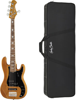 Harley Benton MV-5PJ Natural w/Case Natur