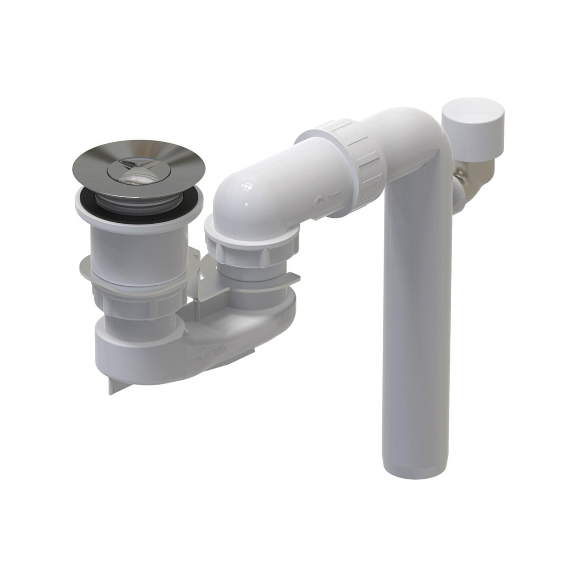 V&B Push-to-Open Ventil 14,5x27,5x11,4cm, o ÜL-Funktion, st. wh. ; Villeroy & Boch (U909520RW)