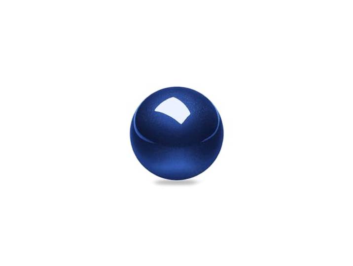 Perixx PERIPRO-303GB kleine trackball, 34 mm reservebal voor Perimice en M570, Elecom, Kensington, glanzend blauw