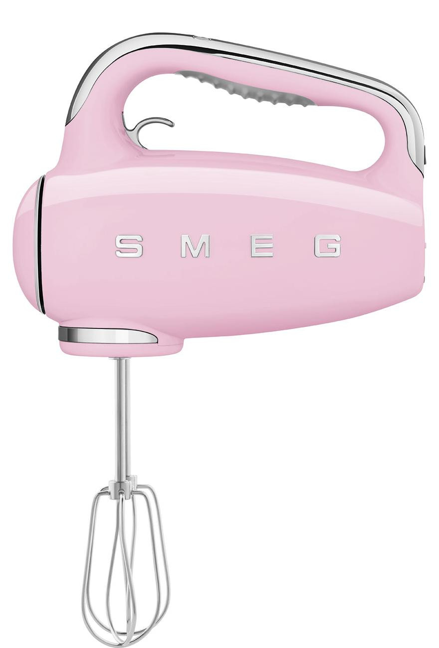 SMEG handmixer in roze met 50s design