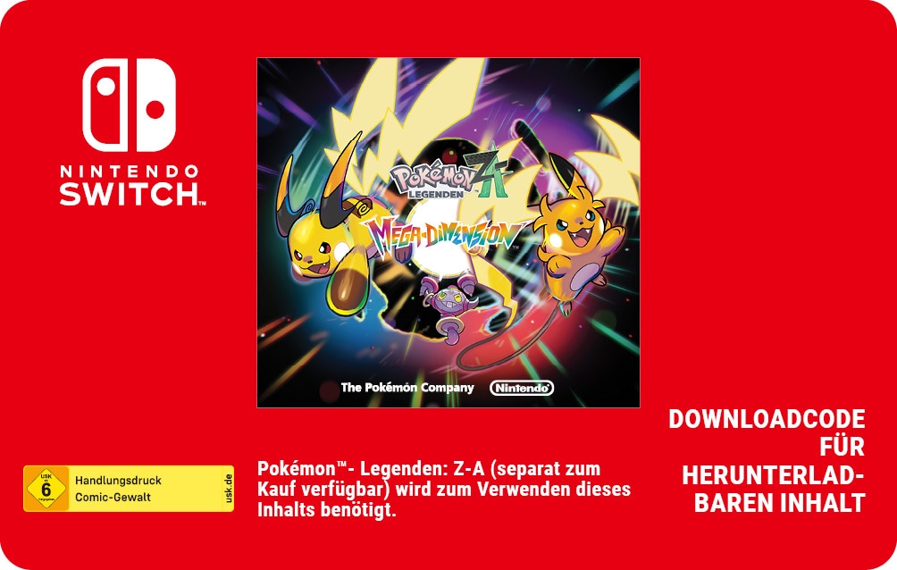 Pokémon-Legenden: Z-A - Mega-Dimension - Digitaler Code