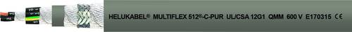 HELU 21670-500 Schleppkettenleitung M-FLEX 512-C-PUR UL 7G 1.5mm² Grau 500m