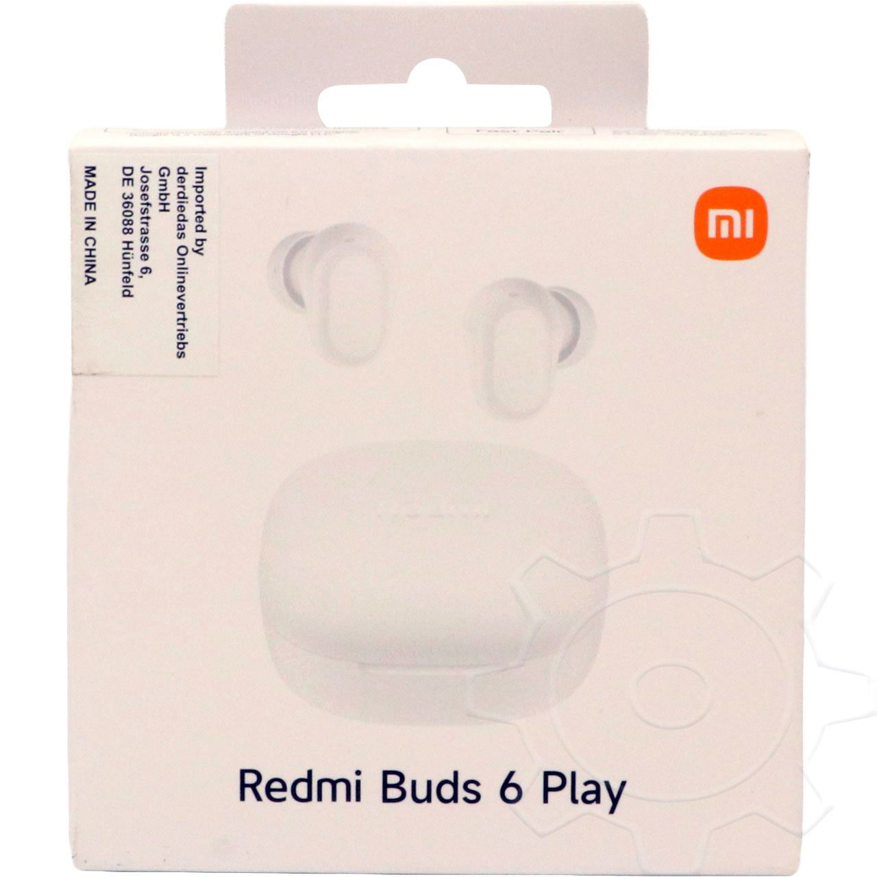 Xiaomi Redmi Buds 6 Play In-Ear Wireless Headset White