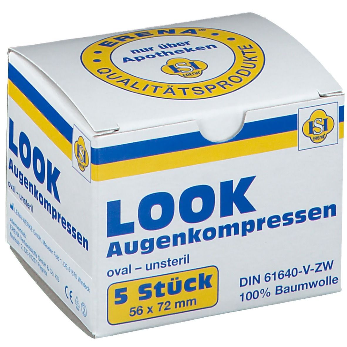 Look Augenkompressen 5 St Kompressen