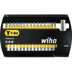 WIHA 41832 - Bit-Satz XLSelector, 31-teilig gemischt, 25 mm, Y-Bit