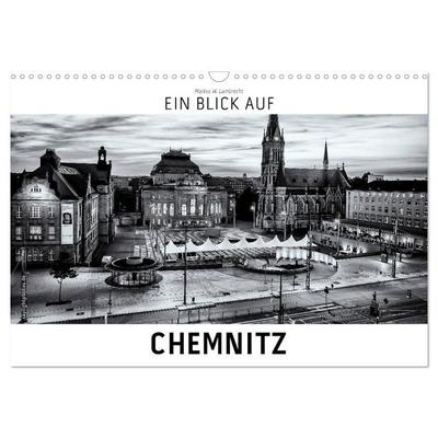 Ein Blick auf Chemnitz (Wandkalender 2026 DIN A3 quer), CALVENDO Monatskalender