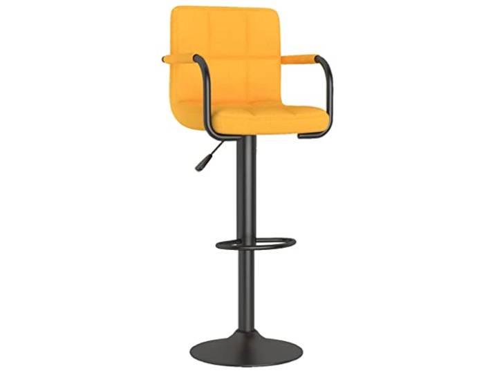 vidaXL Barhocker Senfgelb Stoff