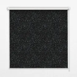 INNENROLLO - Fensterrollo - Rollo - 60x40 cm - Elemente auf schwarzem Hintergrund