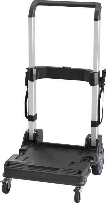 Stanley Fatmax Pro-Stack FMST1-72363 Handwagen met uitschuifbare handgreep, draagvermogen 100 kg, compatibel met het Pro-Stack systeem