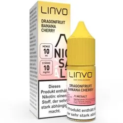 Linvo Dragonfruit Banana Cherry NicSalt Liquid 10ml / 10mg