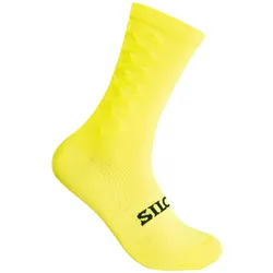 Silca, Herren, Sportsocken, SOCKE AERO TALL YELLOW, GR. M 39/42 (39 - 42), Gelb