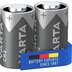 VARTA LITHIUM Cylindrical CR2 Blister 2