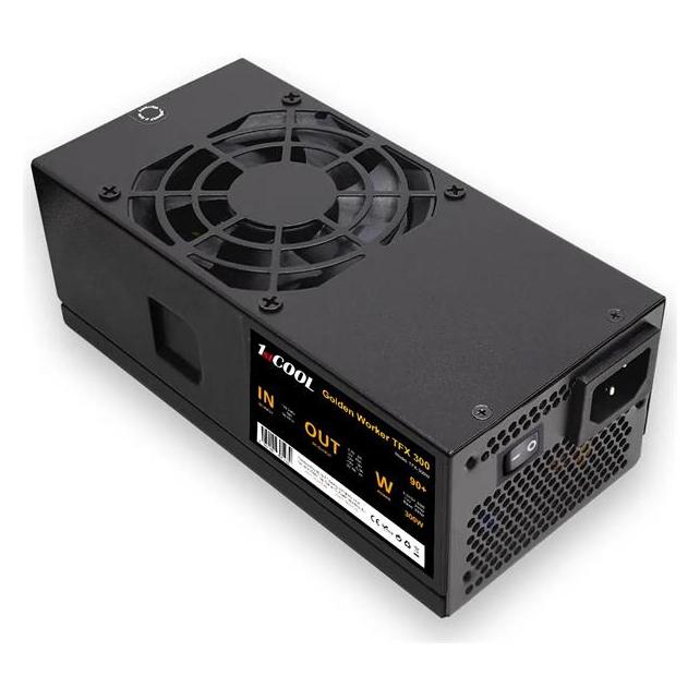 1st Cool 1stCOOL Zdroj Golden Worker TFX 300 88+, 300W, TFX, černá (300 W) (TFX-300W)