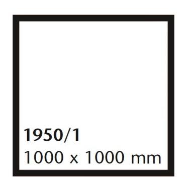 KLEININGGMB Bodenplatte, Glas, 8mm Quadrat , 100 x 100 cm 09938577