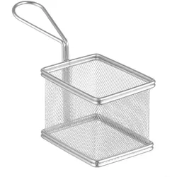 Hendi 48x Miniatur-Snack-Frittierkörbe,100x80x(H)75mm
