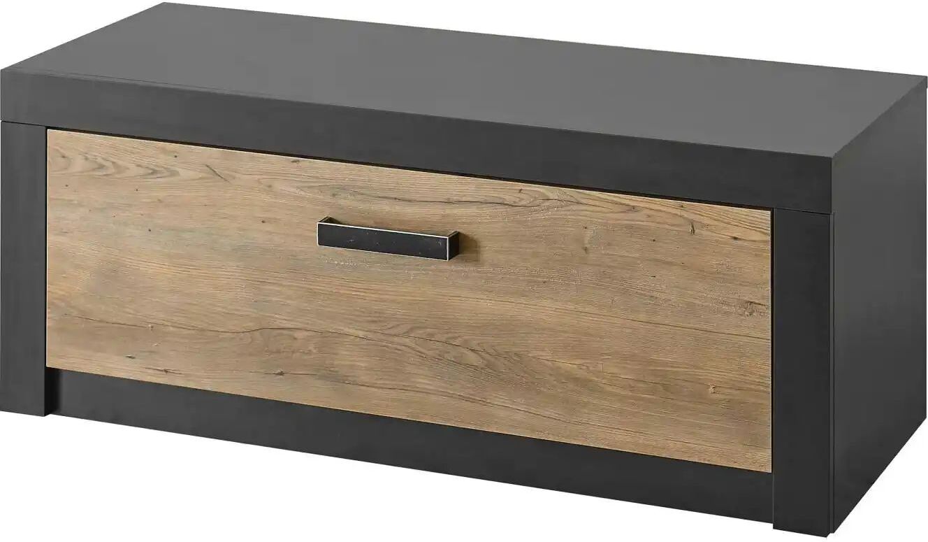 Höffner Sitzbank  Balerma ¦ grau ¦ Maße (cm): B: 107 H: 43 T: 42.0