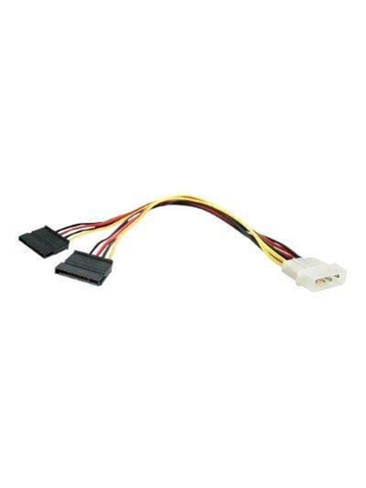 StarTech.com LP4 zu 2 SATA Internal Strom Splitter Kabel