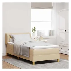 vidaXL, Boxspringbett, Taschenfederkernmatratze (90 x 190 cm)