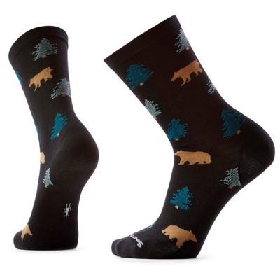 Smartwool - Everyday Through The Trees Crew - Multifunktionssocken 46-49 | EU 46-49 schwarz