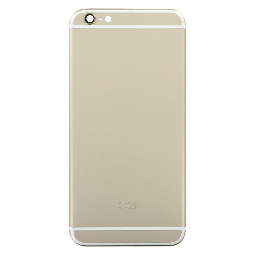 OEM Ersatz iPhone 6s Plus Rückseite Gold, ohne Logo (Apple iPhone 6s Plus) (25445746)