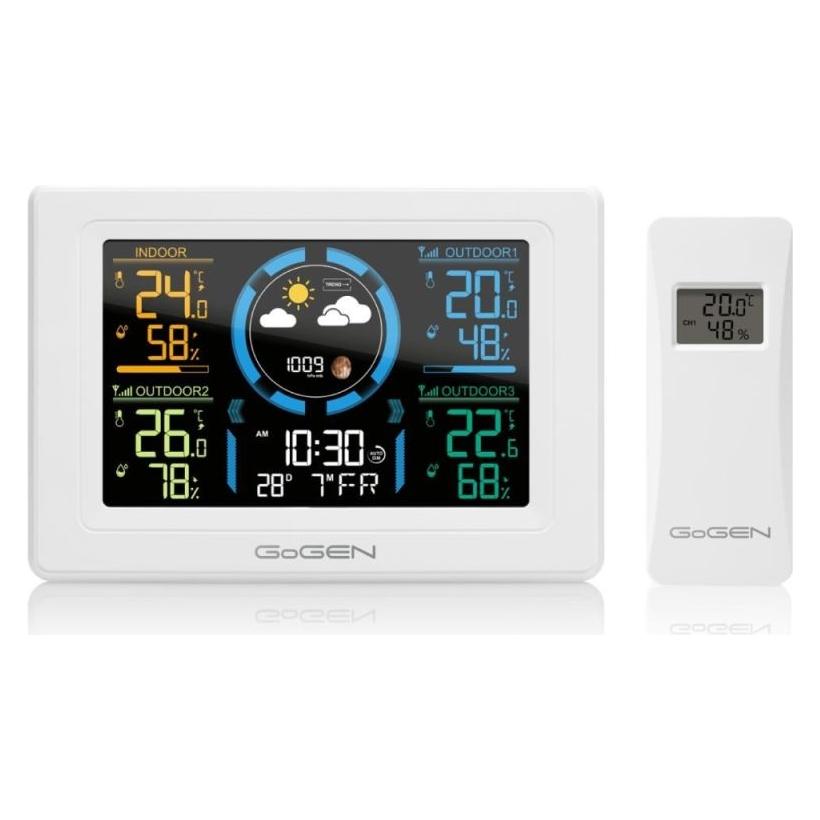 GoGen Wetterstation ME 3397 Weiss (GOGME3397W)