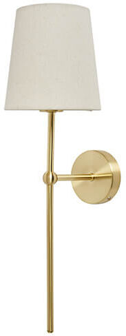 BHS Tamsin USB-C Rechargeable Shaded Brass Wall Light