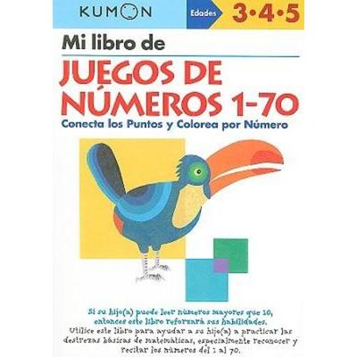 Kumon Mi Libro de Juegos de Numeros 1-70, Taschenbuch von , Kumon Publishing North America, 978-1-934968-33-8