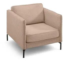 BOOOM Sessel Brandon Cord Toffee