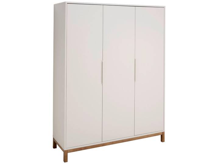 Jimmylee Babykleiderschrank Matteo, Nussbaum, Kaschmir, Holz, Nussbaum, 5 Fächer, 149x195x51 cm, DIN EN ISO 9001, Beimöbel erhältlich, Babymöbel, Babykleiderschrank