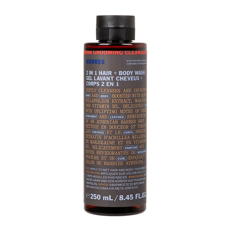 KORRES Athenian Grooming, 2-in-1 Shampoo und Duschgel, 250ml 21013189