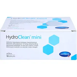 Hydroclean Mini Kompressen 3 cm Rund Steril 10 ST