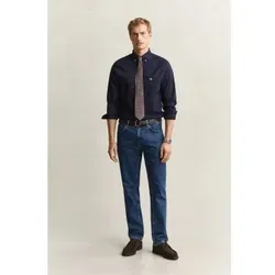 Gant für Herren. 1000021 Jeans Regular Fit, mittelblau gewaschen, Vintage (38/36), Lässig, Baumwolle, Denim