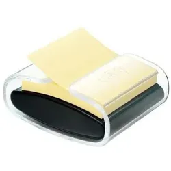 3M, Haftnotiz, Post-It Black/Yellow Sticky Note, 90 Notes per Pad, 76mm x 76mm (76 x 76 mm)