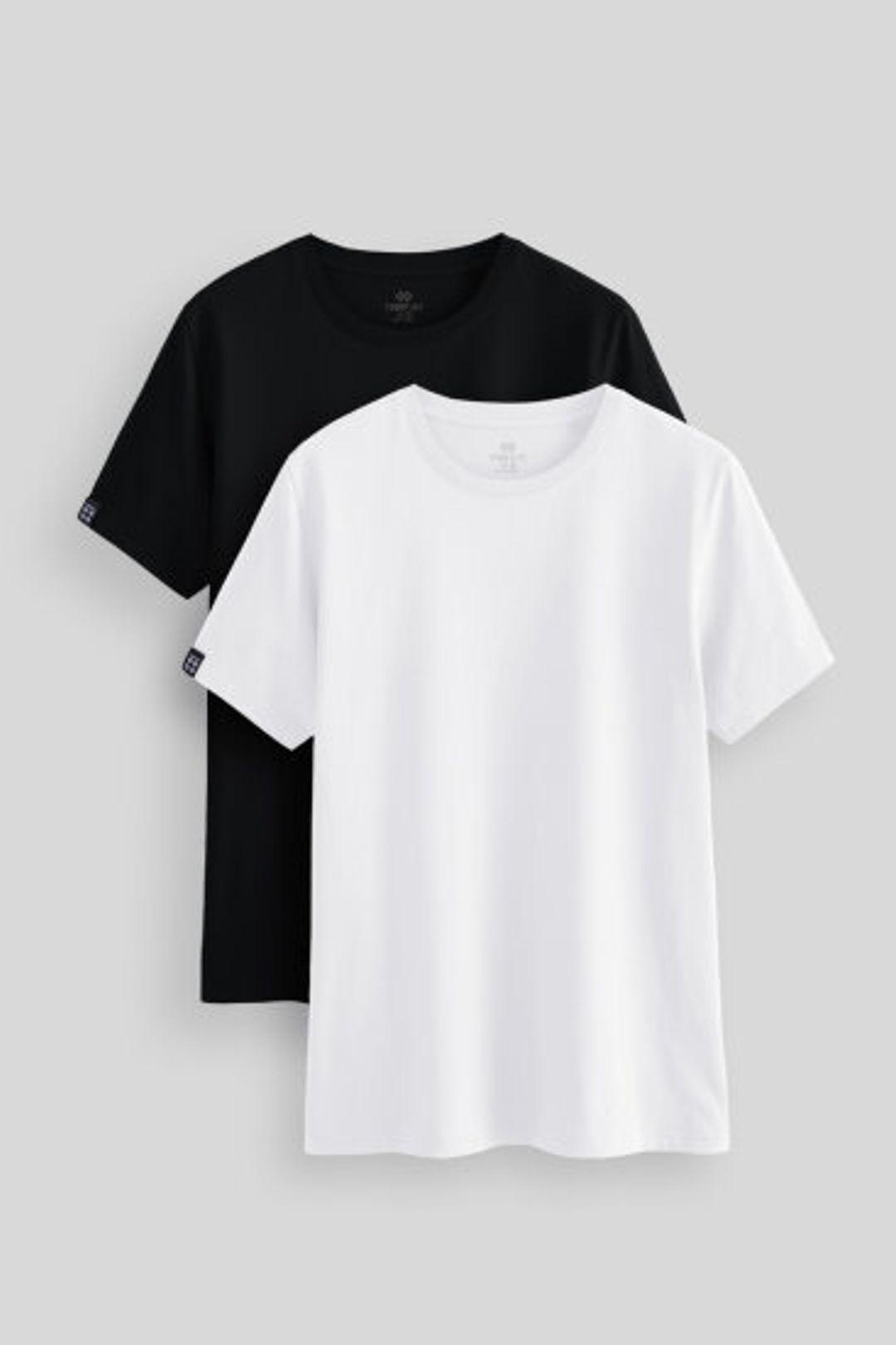 Komfort Fit Rundhalsausschnitt T-Shirt