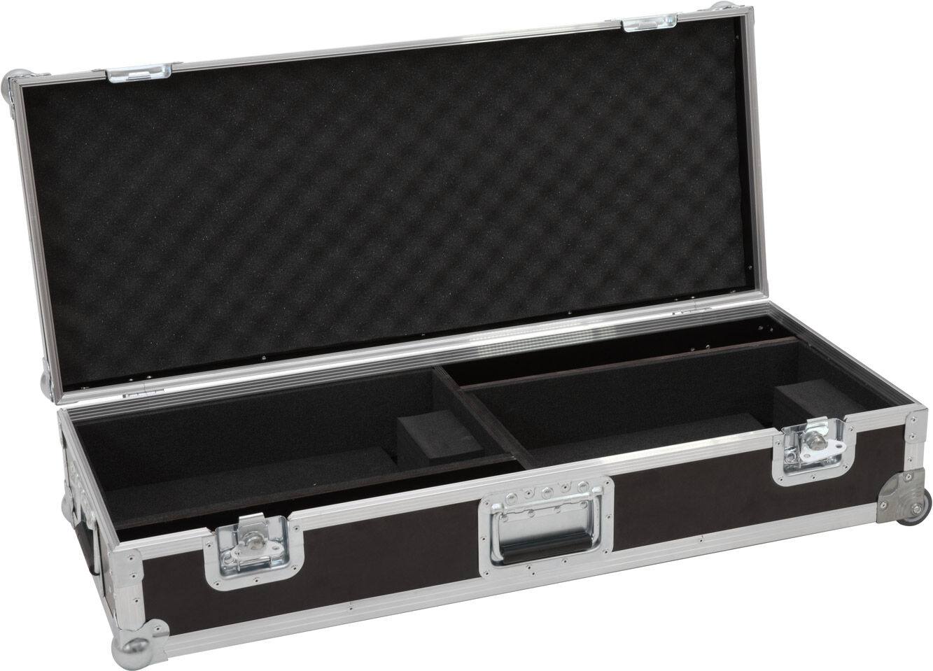 Roadinger Flightcase 2x Led Tsl-1000 Mit Trolleyfunktion
