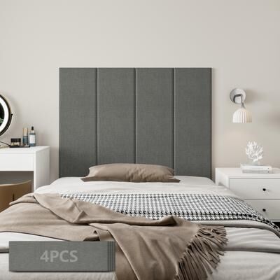 WOWMAX Upholstered Wall Panels Modern Padded Headboard (1 Piece)